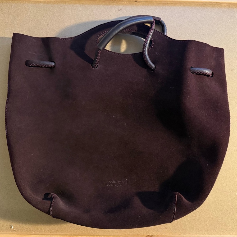 Pedro Garcia Dark Brown Tote Bag